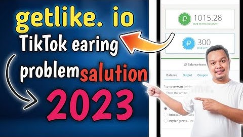 getlike.io tiktok earning problem||getlike. io TikTok task problem||getlike. io earing tricks