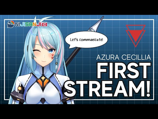 【NIJISANJI ID】 Livestream Pertama Azura Cecilliaのサムネイル