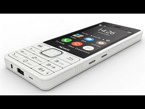 Điện thoại phím bấm Nokia 2026 với pin bền và thiết kế chắc chắn