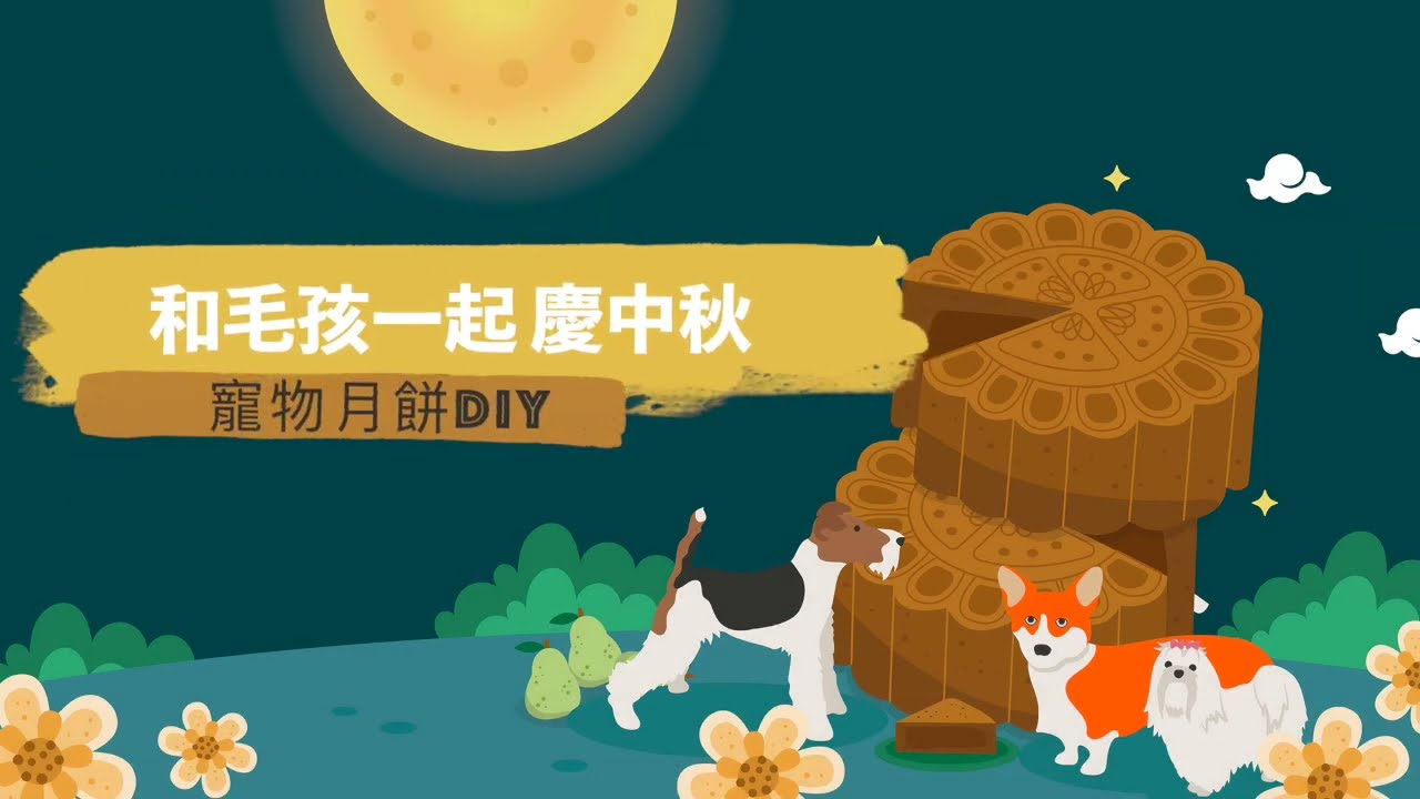 PETRICK寵物食譜­ 中秋應景免烤寵物月餅/寵物鮮食/寵物加菜/中秋月餅DIY