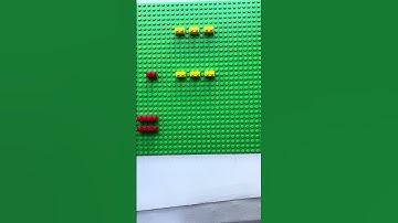 Learning how to subtract with Legos