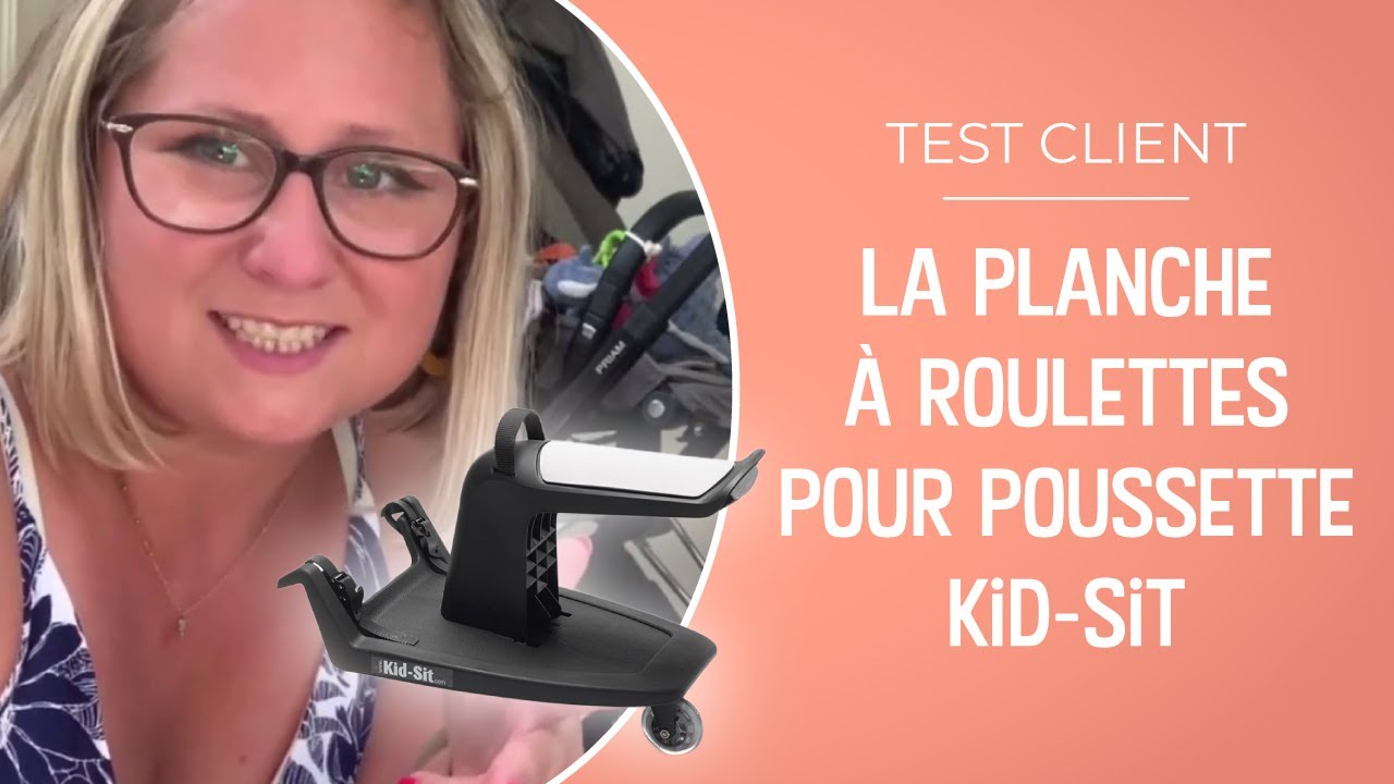 LA PLANCHE À ROULETTES POUR POUSSETTE KID-SIT EVE SIMPLY LOVELY - BERCEAU MAGIQUE