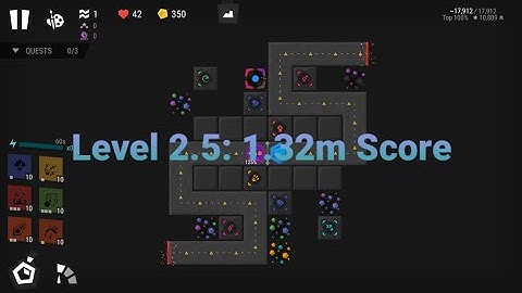 Infinitode 2 [1.82] level 2.5: 1.32m score