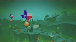 SpongeBob SquarePants: Battle For Bikini Bottom - Rehydrated flying Dutchman graveyard