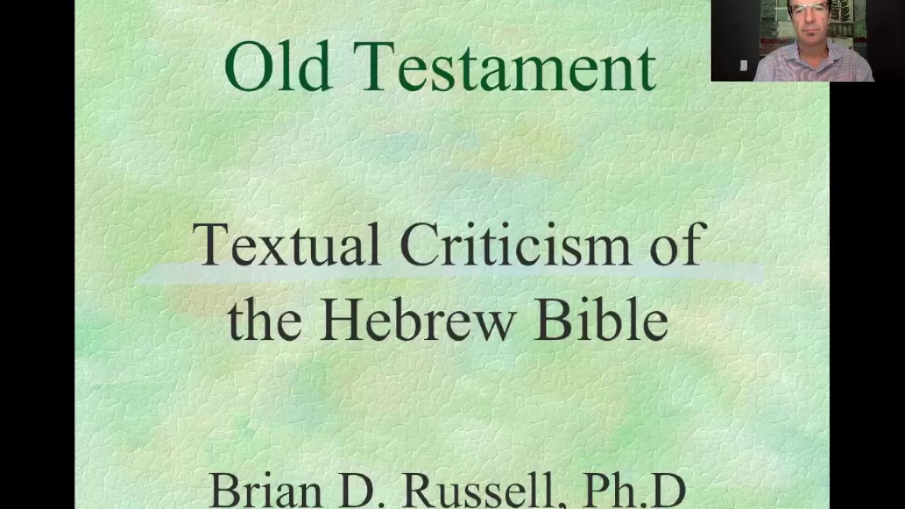 textual criticism of the old testament