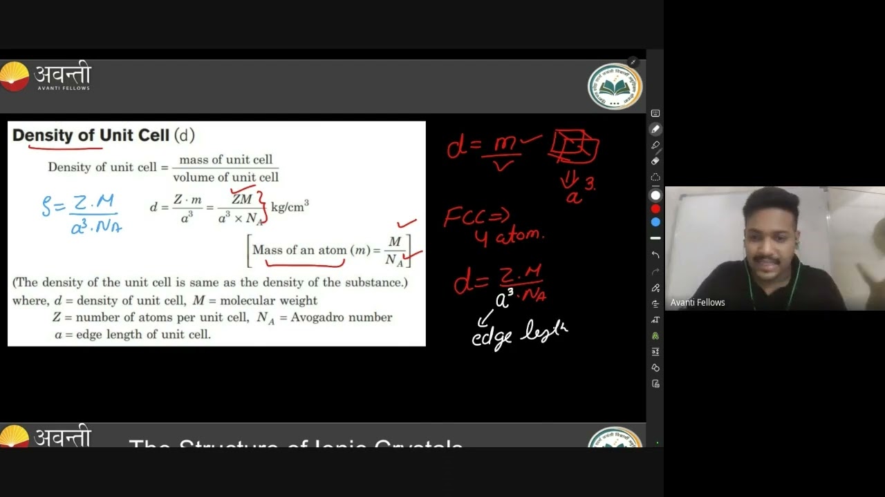 Solid State - Close Packing, Voids & Types Defects | 12th JEE Chemistry | 25th July 2023