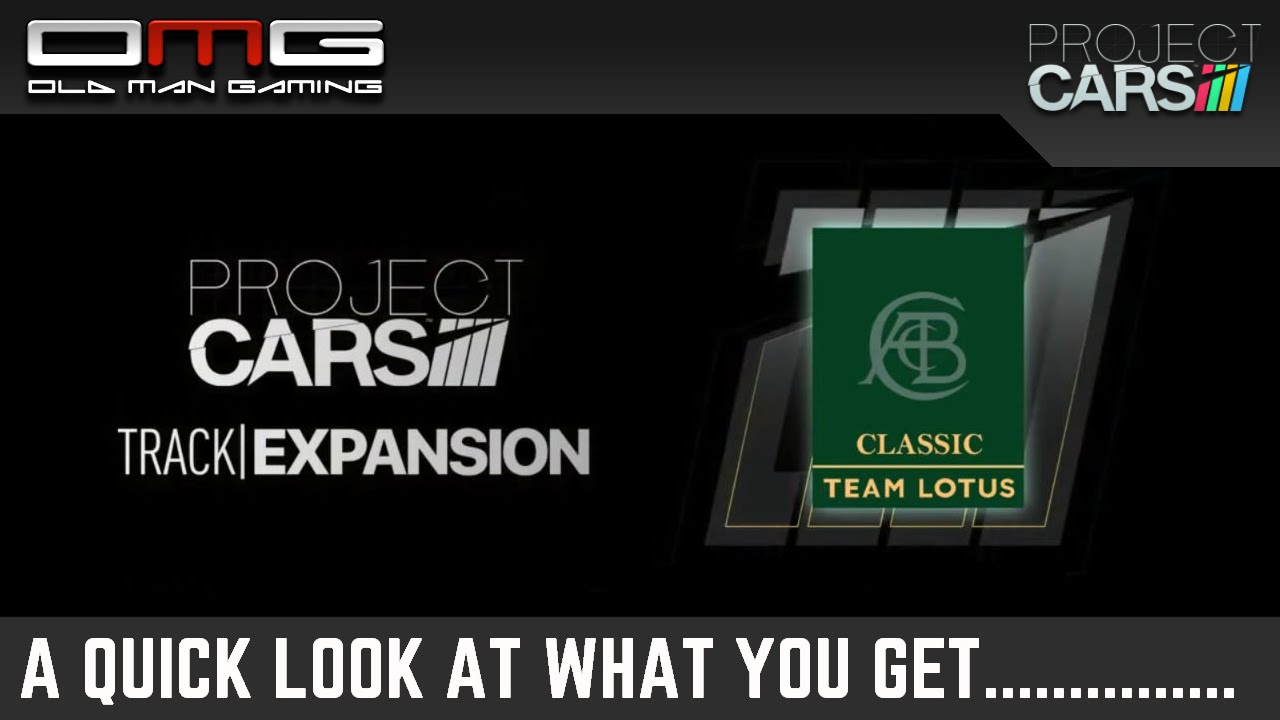 OMG buys Project Cars :: Classic Lotus & Track pack DLC