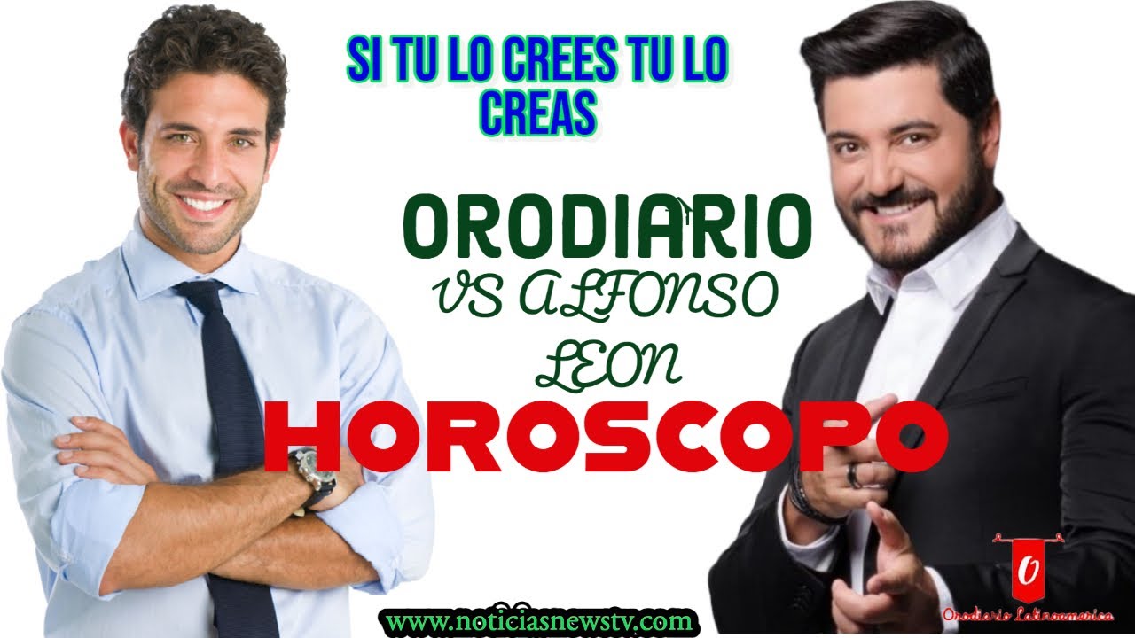 𝗛𝗢𝗥𝗢𝗦𝗖𝗢𝗣𝗢 𝗗𝗘 𝗛𝗢𝗬 𝗦𝗘𝗠𝗔𝗡𝗔𝗟 𝟭 𝗔𝗟 𝟯𝟭 𝗗𝗘 ENRO 𝗗𝗘 𝗔𝗟𝗙𝗢𝗡𝗦𝗢 𝗟𝗘Ó𝗡 𝗔𝗥𝗤𝗨𝗜𝗧𝗘𝗖𝗧𝗢 𝗗𝗘