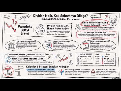 BONGKAR Jebakan Dividen Bank! Hati-hati Saham Ini Sedang Didistribusi Masif 📉