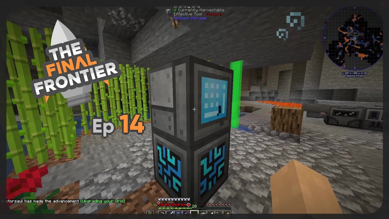 The Final Frontier 2 - Refined Storage System - Episode 14 - YouTube