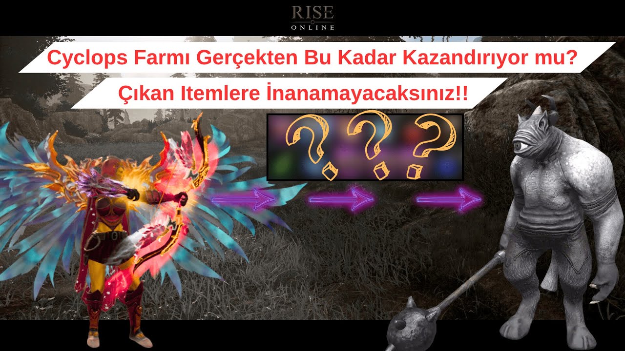 Cyclops Farmı Gerçekten Bu Kadar Kazandırıyor mu?!  1 Saatlik Test – Rise Online