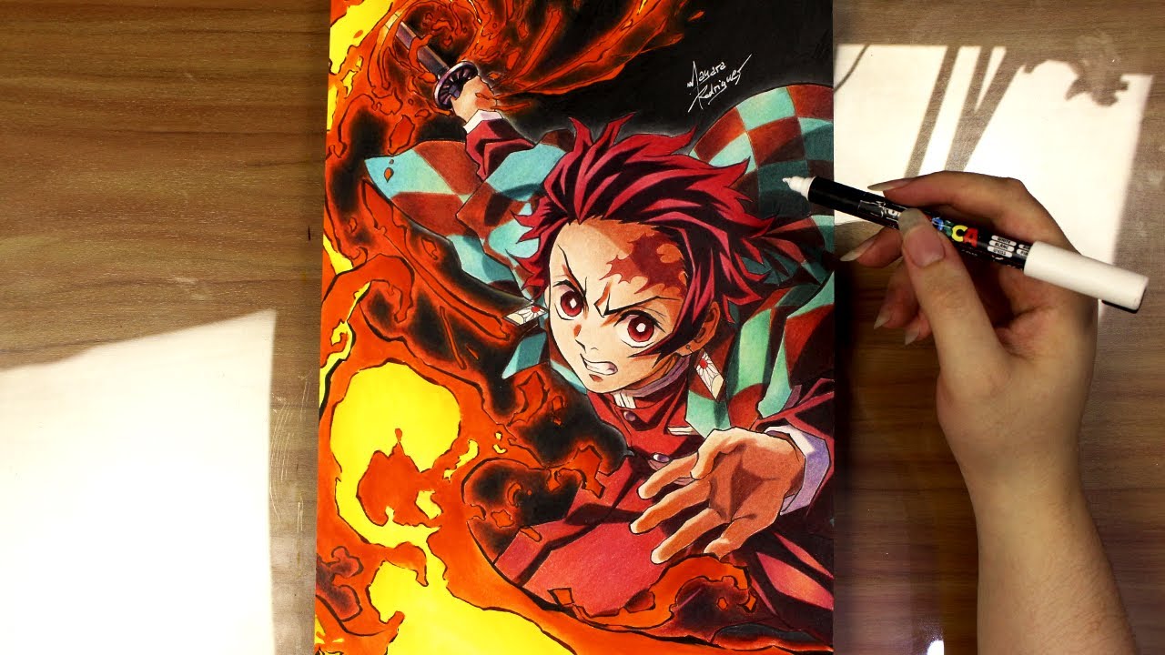 Desenhos de Kimetsu no Yaiba  Demon Slayer para Colorir, baixar e imprimir