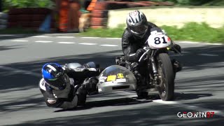 50 - 80s Side Cars Action At Chimay Classic Bikes 2021!