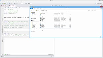 How to Import an Image from Some File and Show It Directly in R. [HD]