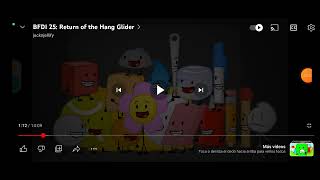 Teardrop First And Only Talk In Bfdi Series. Bfdi 25 Return Of The Hang Glider Bfdi Final Ep.