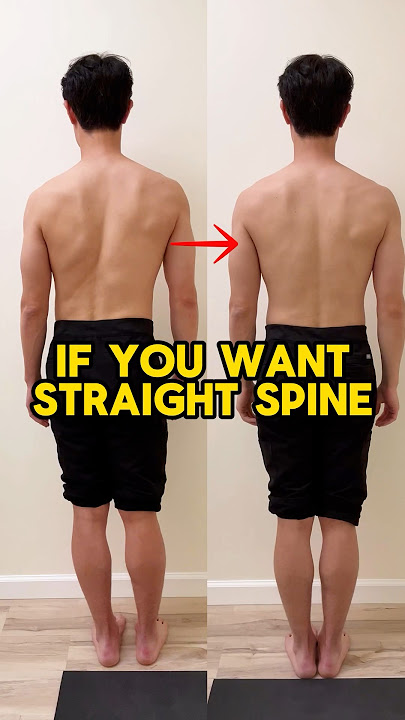 Straight Spine Posture: How to fix your pelvis rotation