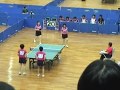 福原愛（平成18年度インターハイ・女子学校対抗・準決勝）