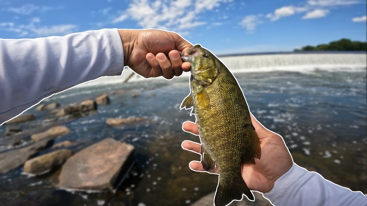 Kayak Fishing for Smallmouth Bass in Huguenot Flatwater James River
