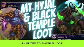 Phase 3 Loot Guide - Black Temple & Mt Hyjal - Feral Druid
