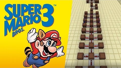 MINECRAFT NOTE BLOCKS: Athletic Theme from Super Mario Bros 3