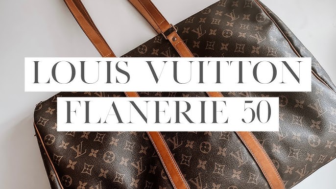 Authentic Louis Vuitton Flanerie 45 Tote Weekend Bag – Relics to Rhinestones