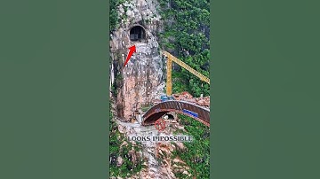 How China Built the Largest Single-Track Concrete Arch Bridge