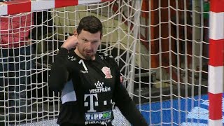 Arpad Sterbik saves Telekom Veszprém X Montpellier champions league