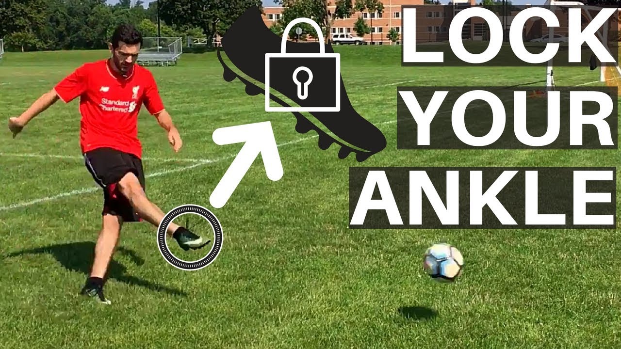 How To Practice Locking Your Ankle In Soccer YouTube