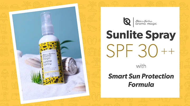 Sunlite Spray SPF 30++ with Smart Sun Protection Formula | Aroma Magic - DayDayNews