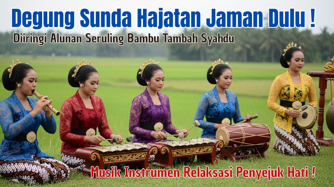 DEGUNG SUNDA HAJATAN KENANGAN! DIIRINGI ALUNAN SERULING BAMBU SANGAT MERDU #degungsundaviral