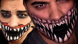 3 YEARS LATER! Creepy Monster Mouth SFX Makeup Tutorial (Talk Thru)