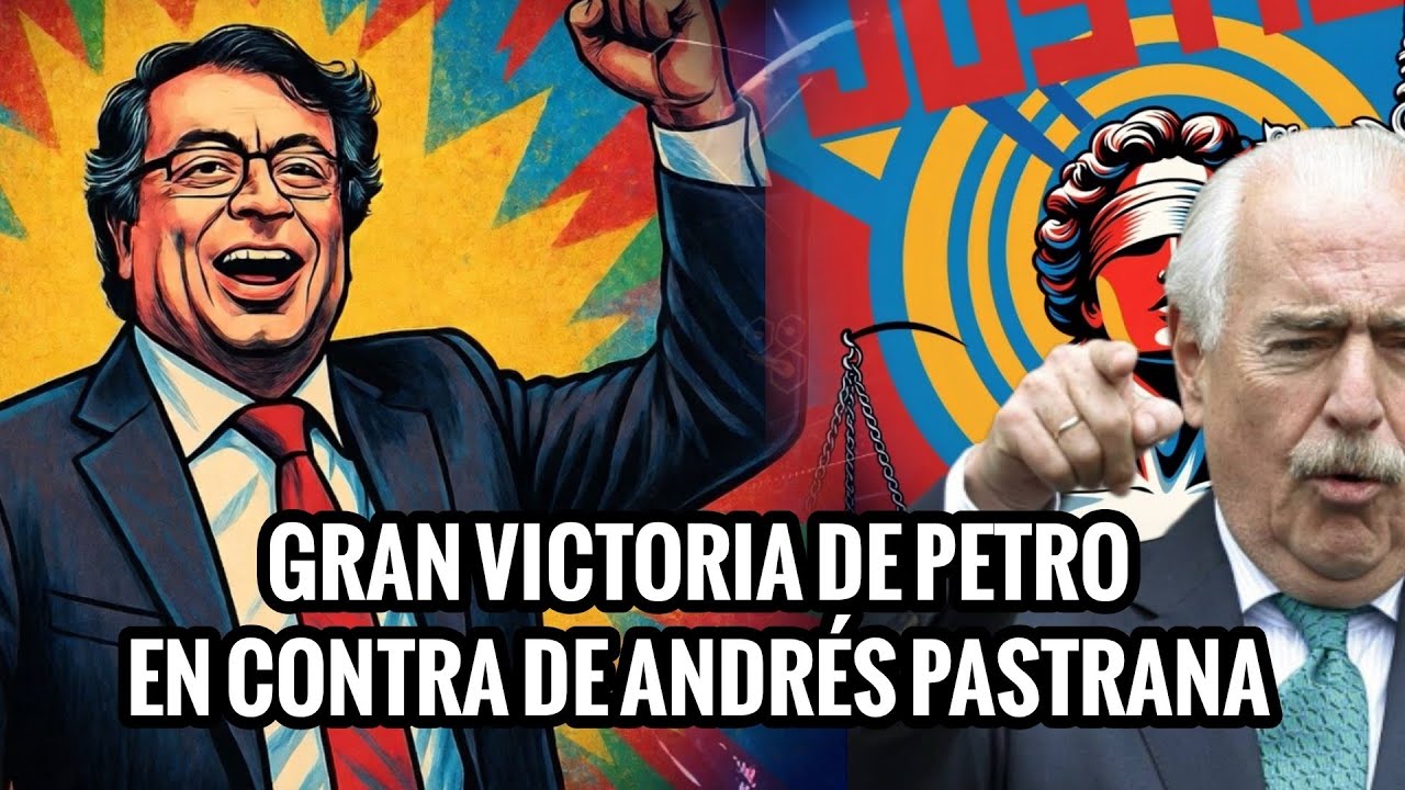 🔴GRAN VICTORIA JUDICIAL DE GUSTAVO PETRO EN CONTRA DE ANDRÉS PASTRANA. 👍🏽