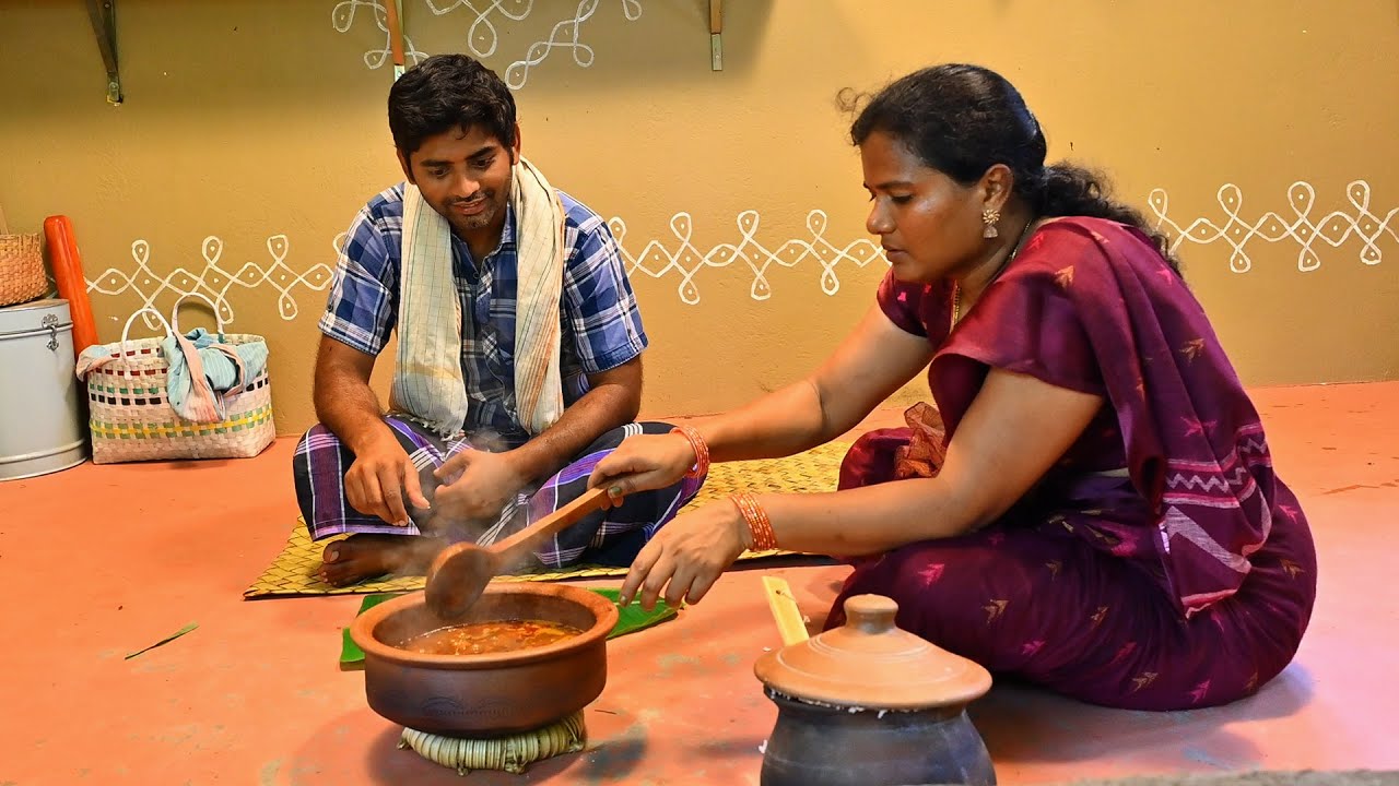 చేపల పులుసు ❤️ Traditional FISH CURYY Recipe Cooking in Village