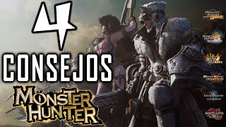 4 CONSEJOS si ERES NUEVO en MONSTER HUNTER que DEBERÍAS CONOCER