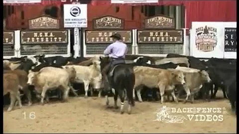 2012 NCHA Futurity-  Highrey Cat-  1st Go, 2nd Go,...