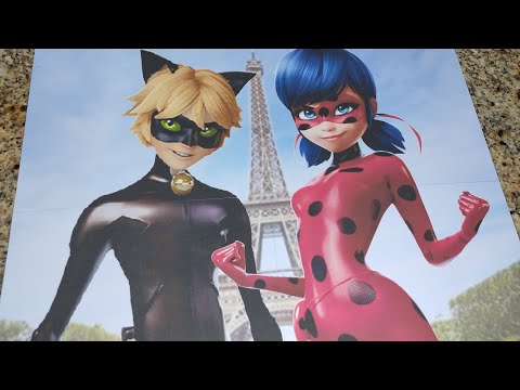 Festa Miraculous Ladybug para Imprimir - Painel Ladybug 40x50cm Grátis