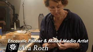 Ava Roth: Encaustic Painter & Mixed Media Artist | A PLANTPOP Documentary