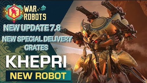 NEW operation E and New special Delivery crates prizes opening free coins || WAR ROBOTS