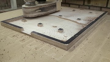 Making vacuum table on CNC router, Part1