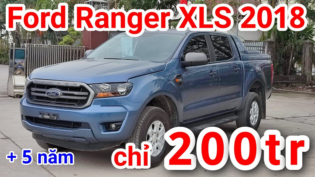 Ford Ranger XLS MT đăng ký 2018