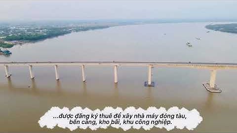 Flycam cầu Mỹ Lợi - Cây cầu thức tỉnh bất động sản Gò Công, Tiền Giang