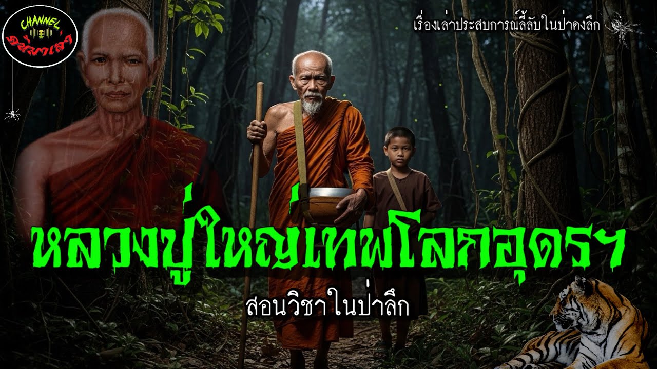 “หลวงปู่ใหญ่เทพโลกอุดร”สอนวิชาในป่าลึก |เรื่องเล่าประสบการณ์ลี้ลับพระธุดงค์กรรมฐาน