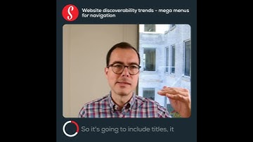 Website discoverability trends - mega menus for navigation