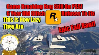 This Video Shows How Lazy Rockstar Is, Game Breaking Bug Still In GTA Online 6 Years Later Epic Fail