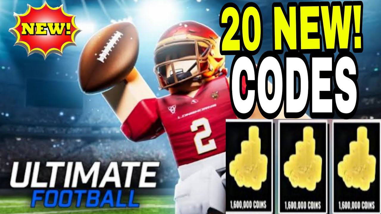 💥 UPDATES CODES🎉ULTIMATE FOOTBALL ROBLOX CODES 2024 - ULTIMATE FOOTBALL ...