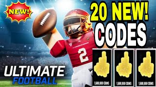 💥 UPDATES CODES🎉ULTIMATE FOOTBALL ROBLOX CODES 2024 - ULTIMATE FOOTBALL CODES