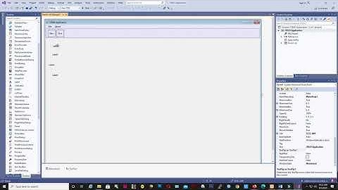 VB .Net and MySQL (Part 1: UI Design)