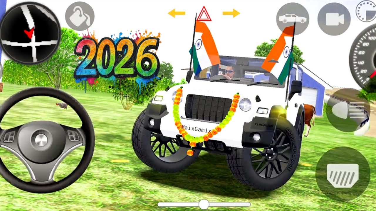 Modified Mahindra Thar😈Games:Indian Thar (Gadi Wala Games) Car Game Android Game - #2026