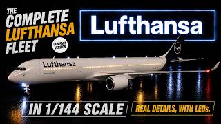 The COMPLETE Lufthansa Fleet in 1:144 (August 2026) COMPACT VERSION ✈️ |  LED Aircraft Collection