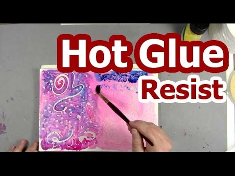 3-D Art Glue Gun and Glitter - Happy Hooligans